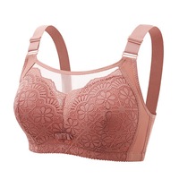 Nouvelle grande taille Sexy dentelle bustier tubulaire soutien-gorge sans fil Push up accessoire sein grande poitrine petite mère sous-vêtements