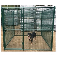 Prix d'usine vente en gros chine fournisseur 10x10x6 pieds grande cage pour chien chenil en métal pour chien de haute qualité à bas prix