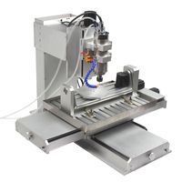 Machine de fraisage CNC 5 axes Chinacnczone HY6040 2200W pour le travail du bois DIY, gravure 3D sur métal souple, bois, acrylique, PVC, 220V