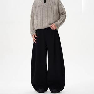 2025 <span class=keywords><strong>pantaloni</strong></span> larghi Casual da uomo <span class=keywords><strong>taglie</strong></span> <span class=keywords><strong>forti</strong></span> Y2K Street a gamba larga retrò americano con taglio tridimensionale Casual <span class=keywords><strong>pantaloni</strong></span> <span class=keywords><strong>Cargo</strong></span> - Product Image 5