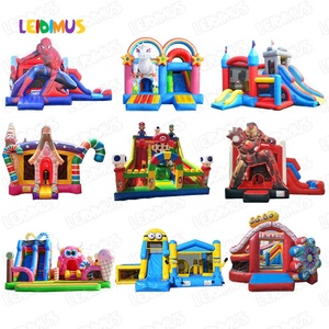 Castillo Inflable con Tobogán para Niños, Diseño de Patrulla Canina, Casa de Brinco Inflable, Castillo Hinchable con Diseño de Dibujos Animados - Product Image 4