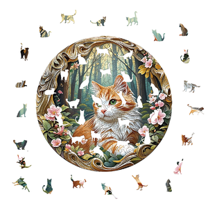 <span class=keywords><strong>Puzzle</strong></span> en bois Olyda de 300 pièces sur le thème de la faune, pour adultes - Jouet éducatif DIY, certifié écologique, sûr, anti-stress - Product Image 3