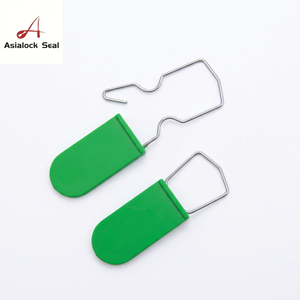 Lucchetto di sicurezza con chiusura in plastica con Logo personalizzato per contenitori per archiviazione sicura con personalizzazione del Logo - Product Image 1