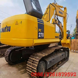 Excavateur hydraulique sur chenilles PC270LC-7 fabriqué au Japon pour Komatsu à vendre Moteur central et pompe inclus - Product Image 3