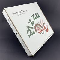 Großhandel 6 7 8 9 10 12 14 16 18 Zoll Schwarze Lagerwellpappe Pizzakartons mit Individuellem Logo, Prägedruck und Recycelten Materialien
