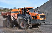 Camion à benne basculante DA45U de 40 tonnes de haute qualité nouveau camion minier diesel lourd avec roue motrice 4x4 direction à gauche norme d'émission Euro 5