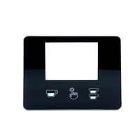 Panel Kaca Elektronik 2mm Kustom OEM untuk Layar Tampilan dan Aplikasi Surya Panel Kaca Sentuh Pabrik