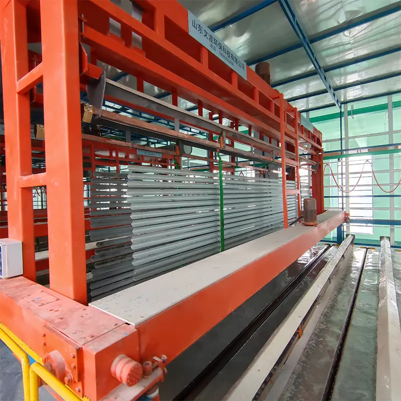 Wenbo Automatic / Semi-automatic Zinc plating plant machine electroplating line galvanized machine galvanizing equipment