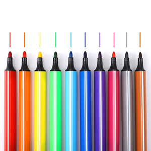 New Triangle Large Capacity <b>Watercolor</b> Marker Creative Washable Non Toxic Art Painting Coloring Graffiti <b>Pen</b> - Product Image 1