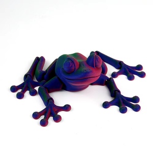 Filamento de Seda Metálica de Doble Color Triple para Impresora 3D, 1.75mm, PLA Arcoíris - Product Image 5