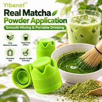 Bouchon de bouteille de matcha 2g, directement de l'usine, faible MOQ, échantillon gratuit, bouchon distributeur de poudre pour bouteille d'eau