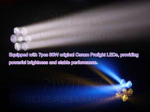 BEE EYE 7x60W Cabezal móvil LED giratorio con Zoom Nueva llegada DMX512 para clubes nocturnos Parques temáticos DJ - Product Image 2