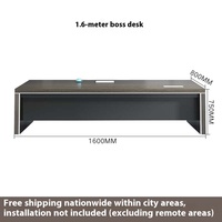 Combinaison simple moderne de chaise de bureau pour le patron pour la maison le directeur de chambre du président Panneau en