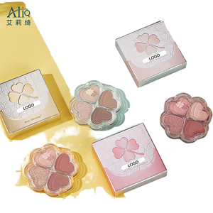 Nuovi modelli 4 colori ombretto paletti pigmenti alti Glitter opaca Palette ombretto per le <span class=keywords><strong>donne</strong></span> - Product Image 5