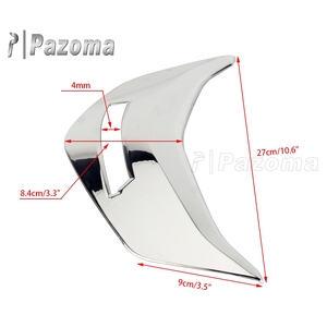 Couvercle de carénage avant de moto en acier inoxydable, pour Honda Gold Wing 1800 F6B <span class=keywords><strong>GL1800</strong></span>, 2018, 2019, <span class=keywords><strong>2020</strong></span> - Product Image 2