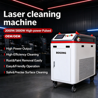 Machine de nettoyage au laser pulsé haute efficacité 2000W, laser JPT pour le traitement des surfaces métalliques