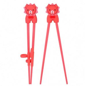 Palillos de Entrenamiento Reutilizables, de Silicona Segura para Alimentos, Palillos Auxiliares para Niños - Product Image 3