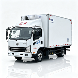 Camión Refrigerado FAW de China, 4X2, 7-8 Toneladas, con Unidad Refrigeradora Thermo King para Transporte de Alimentos - Product Image 1