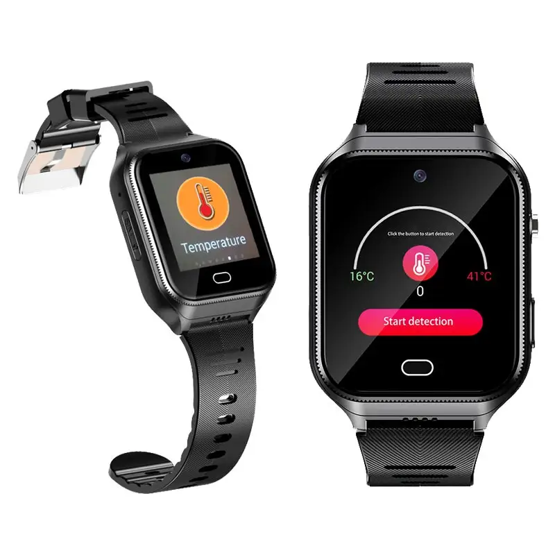 2022 Новый 4G пожилых GPS Смарт-часы H09 SOS Smartwatch с мобильными микрoуправлением слушения медицинской помощи Wi-Fi пожилых слежения браслет не Ежемесячная плата