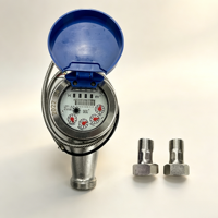 Compteur d'eau photoélectrique à lecture directe, en laiton, IP68, précis, sans erreur, DN15-DN100, compatible filaire/sans fil