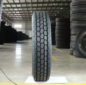 Pneus de camion commerciaux certifiés DOT Double Star 295/75R22.5, pneus de semi-remorque 11R22.5, nouveaux, faible profil de roulement, sans chambre à air - Product Image 2