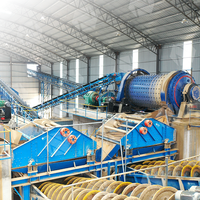 Ligne de production de machine de meulage et de concassage de pierre concassée par impact Usine de concassage de minerai de fer à vendre