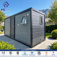 Maison préfabriquée extensible NBC Canada Snow Rated de 59 m² (30 pieds), 3 chambres, 2 salles de bain, isolée, déplaçable, type chalet