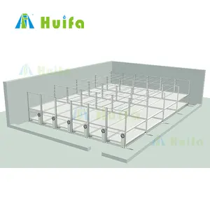 High Quality Aluminum Mobile Grow Shelving System For Planting Provide Turnkey Solution