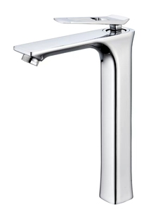 Robinet de lavabo haut Chrome à levier unique lavabo évier mitigeurs salle de bain sanitaire grand bassin Miser - Product Image 4