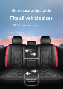 Housses de siège de voiture en cuir sportives universelles 5 places compatibles Citroën <span class=keywords><strong>Jumpy</strong></span> Nemo Dispatch Spacetourer avec coutures soignées <span class=keywords><strong>Accessoires</strong></span> auto - Product Image 5
