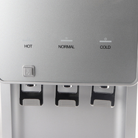 Purificador de Agua de Escritorio para Uso Familiar, Frío y Caliente, con Bloqueo de Seguridad para Niños, POU, UF y RO, Dispensador de Agua Fría y Caliente