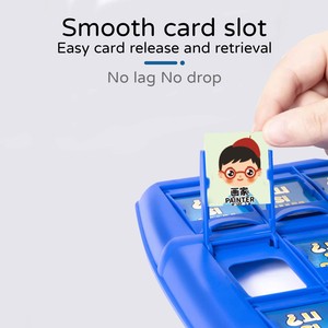 Juego de Mesa de Cartas Divertidas con Preguntas de Pensamiento Rápido, Adivina Quién Soy, Fácil de Cargar, Tamaño Grande, Juguetes para Niños - Product Image 6