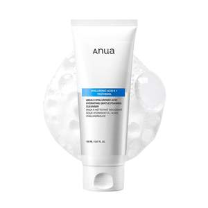 Nettoyant moussant hydratant Anua 150 ml avec acide hyaluronique pour peaux sèches - Product Image 1
