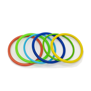 الأكثر مبيعًا تصميم مخصص أخضر أزرق أسود ملون سيليكون المطاط يا خاتم للرعاية الصحية - Product Image 1