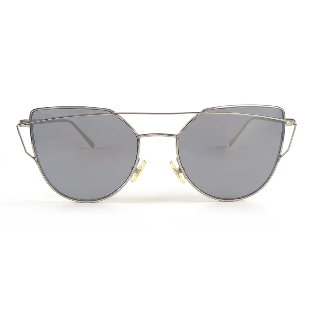Benyi Newest Design Double Bridge Fashion Vintage Sunglasses Metal