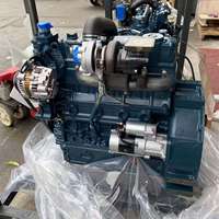 Ensemble moteur diesel JM V3300 V3300-T 3,3 L 68 kW 4 cylindres turbocompressé adapté au moteur Kubota V3300