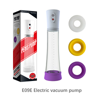 Elektrischer Peniskäfig-Stimulator Vergrößerungs-Vakuumpumpe mit Medizinischem Silikon+ABS und Wasserdichtem Gehäuse für Erwachsene