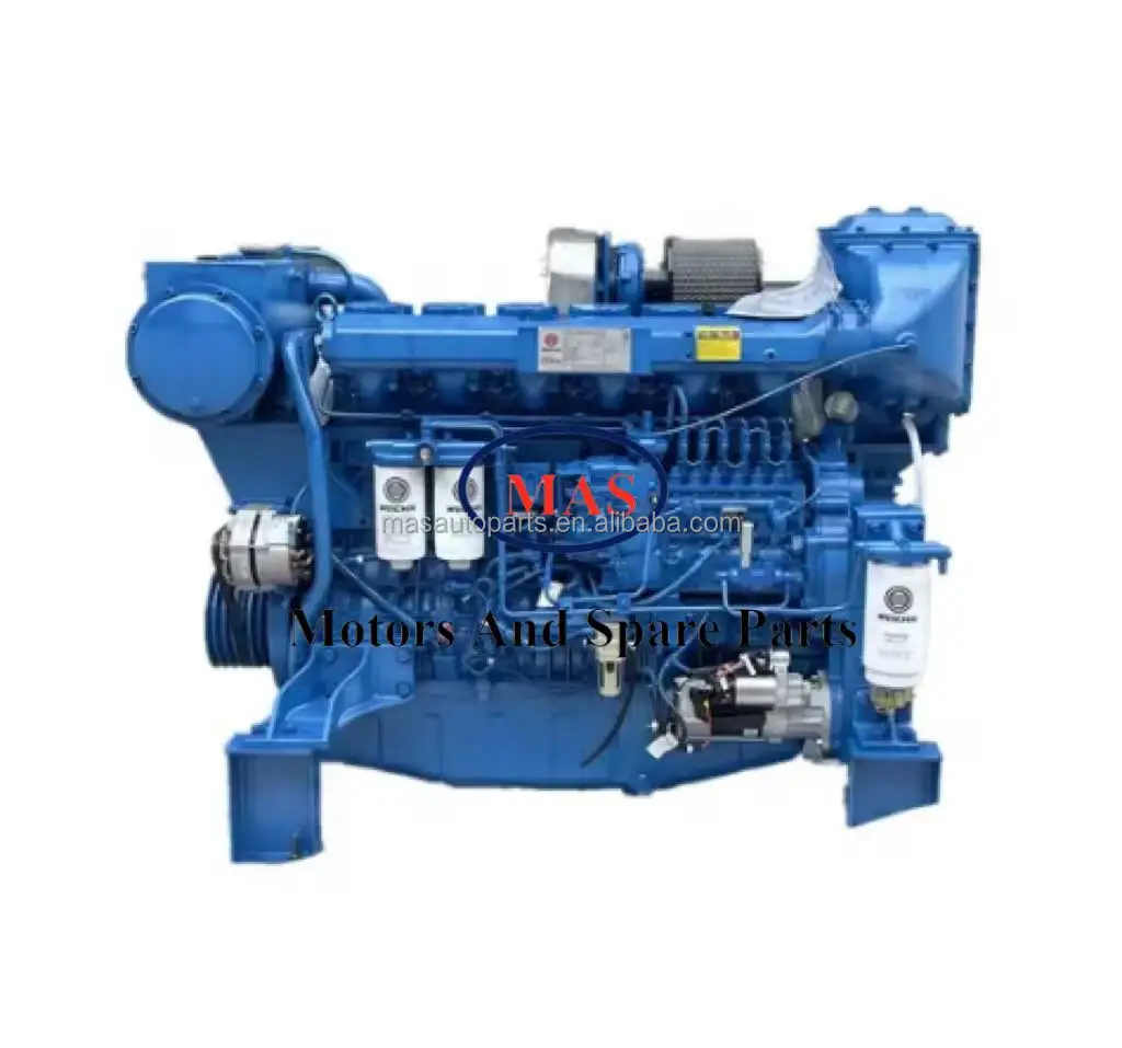 Для Weichai WP13 серии 6 цилиндров 1800 об/мин 500hp Судовой двигатель WP13C550-18 дизельный двигатель для корабля
