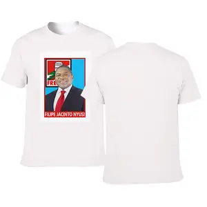 Huiyi T-shirt surdimensionné personnalisé T-shirt en polyester entièrement imprimé T-shirts de sublimation Logo personnalisé imprimé