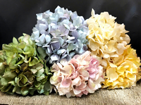 Bunga Hydrangea Sutra Buatan Vintage dengan Teknik Simulasi untuk Dekorasi Showroom dan Rumah