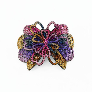 <span class=keywords><strong>Pince</strong></span> à cheveux de luxe coréenne à motif floral scintillant, <span class=keywords><strong>grande</strong></span> <span class=keywords><strong>taille</strong></span>, avec fleur en cristal, pour femme - Product Image 4