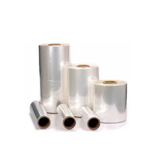 Factory Cargo Pack Roll Polyethylene Clear Plastic Lldpe Packaging Transparent Pallet Wrap PE Stretch Film Shrink Wrapping Film