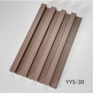 YAYUANSHI Panel de Revestimiento de Pared WPC Impermeable para Decoración Interior, Tablero Interior de PVC Acanalado - Product Image 3