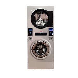 Lavadora de Autoservicio de Alta Eficiencia con Pago por Monedas, Tarjeta <span class=keywords><strong>y</strong></span> Aplicación | Lavadora <span class=keywords><strong>y</strong></span> Secadora Combinadas para Lavandería, Escuela, Hotel - Product Image 3