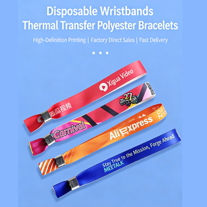 Événements sportifs Football Basketball Rugby Baseball Souvenirs et cadeaux Bracelets personnalisés imprimés par transfert thermique - Product Image 2