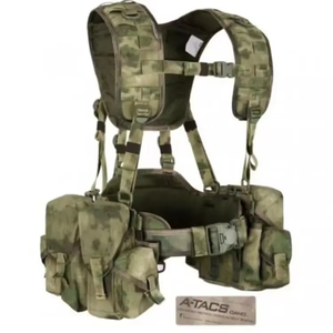 เสื้อกั๊กยุทธวิธีแบบ MOLLE สำหรับการล่าสัตว์กลางแจ้ง พร้อมแผ่นรองรับน้ำหนักและเข็มขัดรัดตัวแบบถอดได้ - Product Image 3