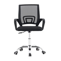 Chaise de bureau de travail en cuir Pu antistatique/chaise noire esd/chaise en plastique Esd antistatique pour salle blanche avec dossier