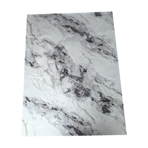 Panneau mural en marbre brillant sur mesure, panneau mural en PVC, feuilles <span class=keywords><strong>de</strong></span> plastique, panneau en PVC, feuille <span class=keywords><strong>de</strong></span> marbre UV <span class=keywords><strong>pour</strong></span> la décoration murale - Product Image 5