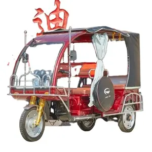 Sandi SD-009 2023 New 60V Battery Powered E Rickshaw 3 Wheels Electric Passenger Tricycles for Passenger