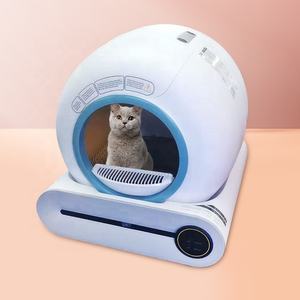 APP-Steuerung WIFI Smart <span class=keywords><strong>Cat</strong></span> automatische Katzen toilette Selbst reinigende Katzen toilette für Katzen Selbst reinigende große Katzen toilette - Product Image 1